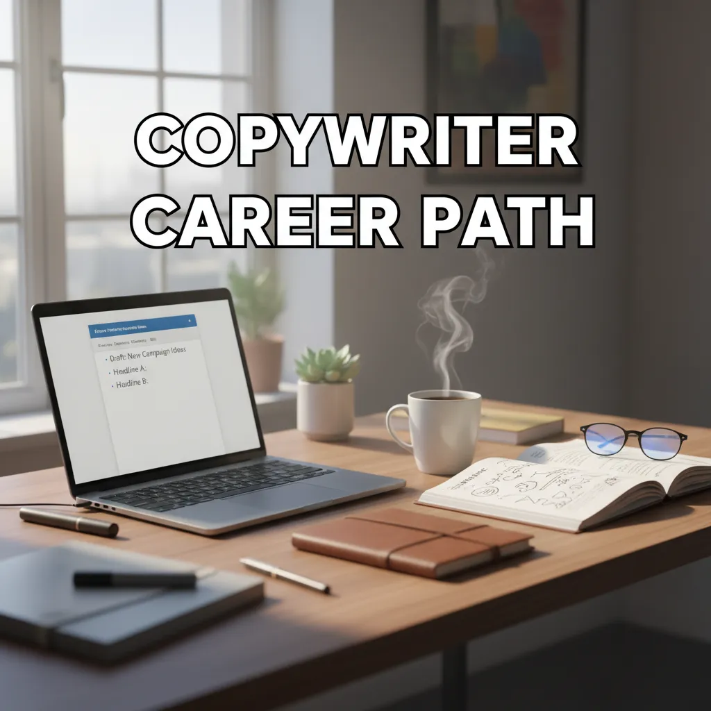 Copywriter career path diagram