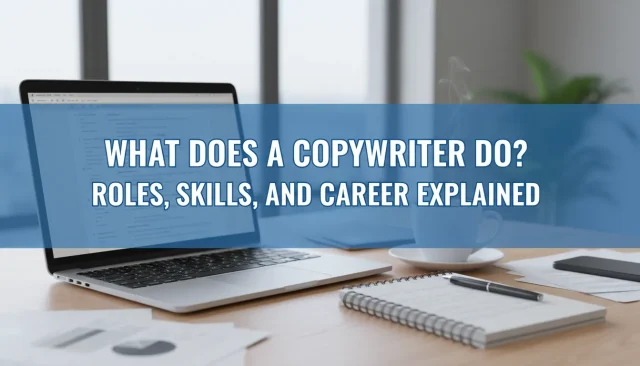 What Does a Copywriter Do