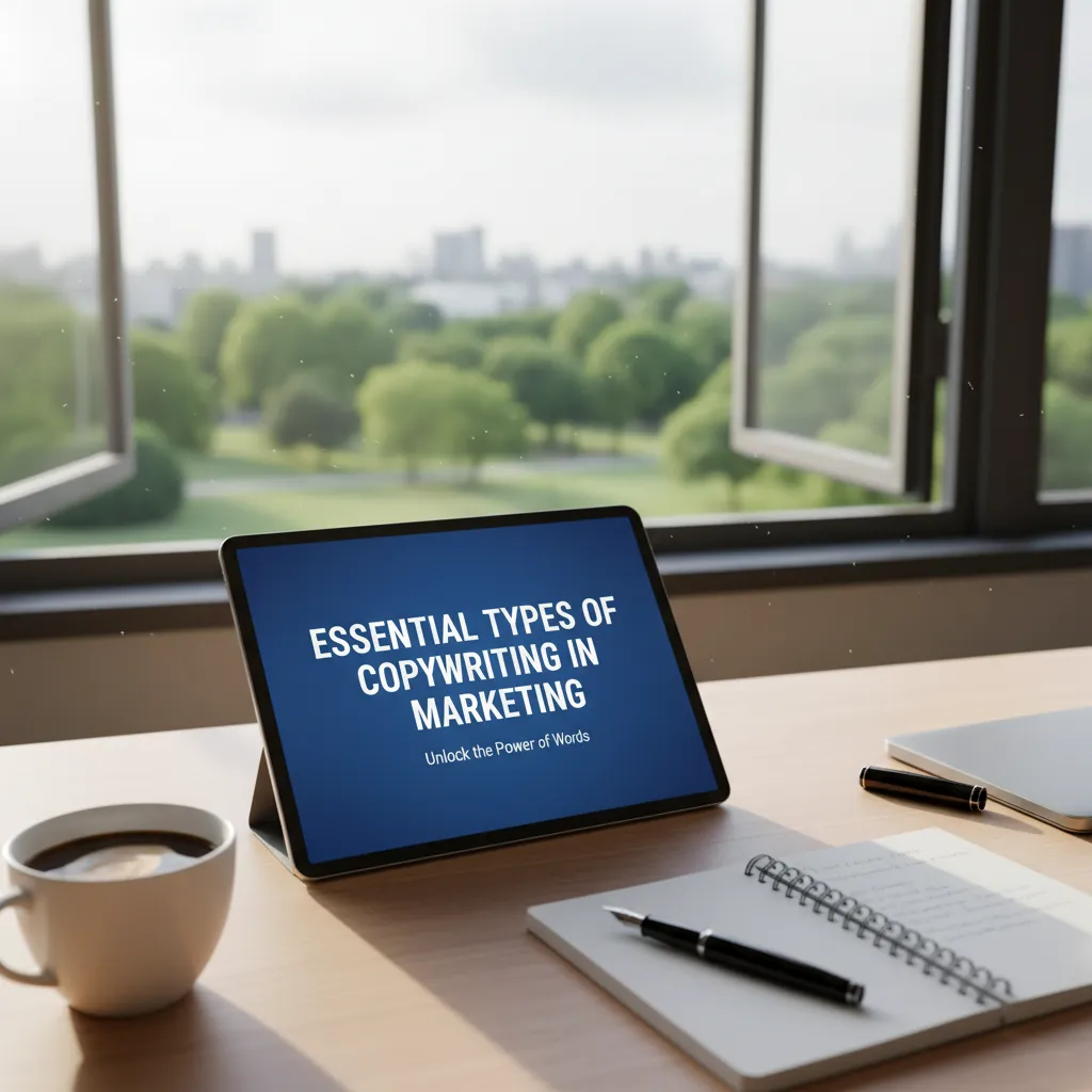 Essential Types of Copywriting in Marketing