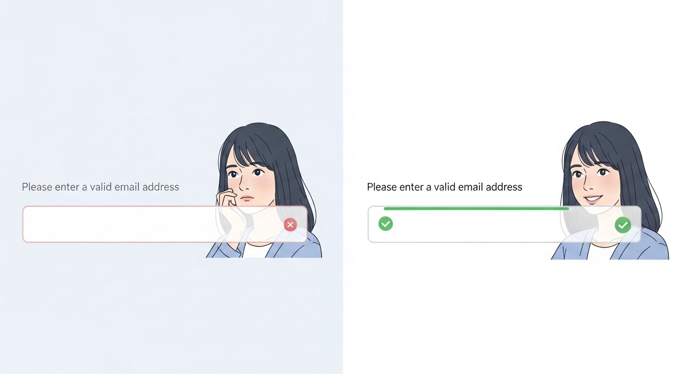Microcopy in Error Prevention and Recovery