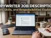 Copywriter Job Description: Roles, Skills, and Responsibilities Explained Copywriter job description overview diagram