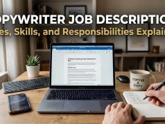 Copywriter Job Description: Roles, Skills, and Responsibilities Explained Copywriter job description overview diagram