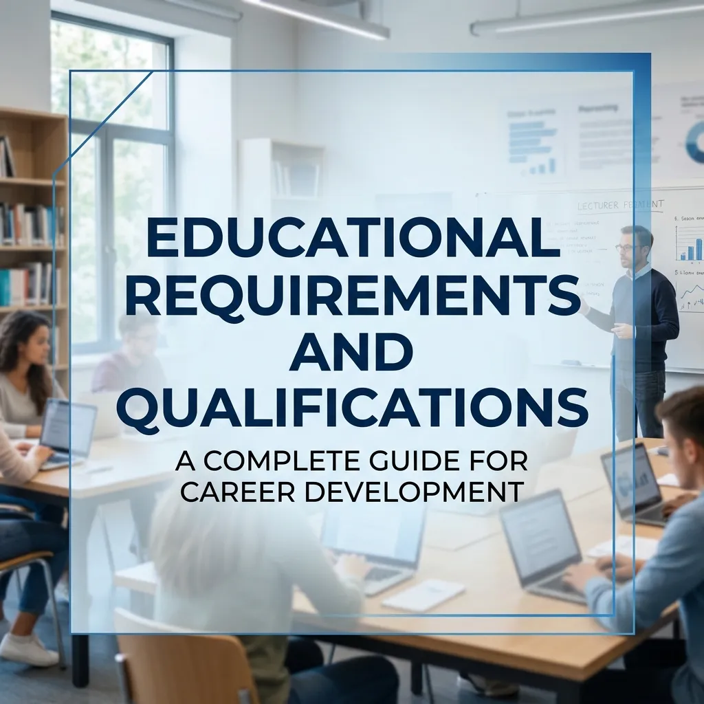 Educational Requirements and Qualifications
