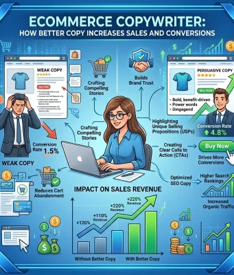 Ecommerce Copywriter: How Better Copy Increases Sales and Conversions Ecommerce Copywriter