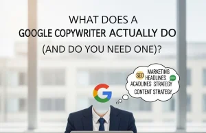 What Does a Google Copywriter Actually Do (And Do You Need One)? Google Copywriter